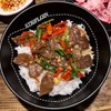 ข้าวหน้าผัดกระเพราเนื้อ ข้าวหน้าผัดกระเพราเนื้อ