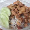 ข้าวไก่อบ (แบบถ้วยพร้อมทาน) 45฿