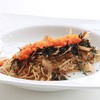 สปาเก็ตตี้ผัดซอสญี่ปุ่นไข่กุ้ง สปาเก็ตตี้ผัดซอสญี่ปุ่นไข่กุ้ง