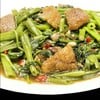 ลด 15%ผักบุ้งหมูกรอบ ลด 15%ผักบุ้งหมูกรอบ
