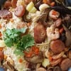 ข้าวอบกุนเชียงเห็ดหอม