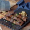 เนื้อเสียบไม้ย่าง เนื้อเสียบไม้ย่าง