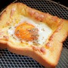 Cheese Egg Toast ขนมปังไข่ชีสอาหารเช้า 5 นาที ด้วยหม้อทอดไร้น้ำมัน
