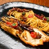 สปาเก็ตตี้กุ้งลายเสือผัดเบคอนและพริกแห้ง สปาเก็ตตี้กุ้งลายเสือผัดเบคอนและพริกแห้ง