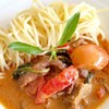 สปาเก็ตตี้ แกงเผ็ดเป็ดย่าง สปาเก็ตตี้ แกงเผ็ดเป็ดย่าง