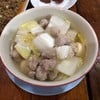 แกงจืดเต้าหู้หมูเด้ง แกงจืดเต้าหู้หมูเด้ง