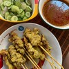 หมูสเต๊ะชุดกลาง 15 ไม้