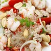 ยำวุ้นเส้น หมูสับ กุ้ง ปลาหมึก