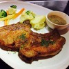 Pork chop with Forestiere Mushroom sauce Pork chop with Forestiere Mushroom sauce