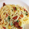 Spaghetti with garlic chilli Spaghetti with garlic chilli