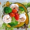 สลัดเห็ดย่างกุ้ง