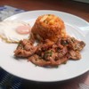 ข้าวผัดกิมจิหมูน้ำมันงา ข้าวผัดกิมจิหมูน้ำมันงา