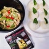 ขนมจีนแกงเขียวหวาน(Green Curry Rice Noodles Kit)(Grab Thai Go)