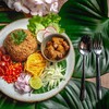 ข้าวคลุกกะปิ+หมูหวาน ข้าวคลุกกะปิ+หมูหวาน