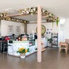 บรรยากาศร้านโปร่ง โล่ง