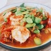 ผัดสะตอกุ้งสด