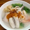 ข้าวต้มรวมมิตรปลา ไข่ปลาอินทรีย์ หมึก กุ้ง