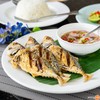 “ปลาทูทอดน้ำปลา” (170 บาท) ปลาทูทอดกรอบนอกนุ่มใน เค็มนิด ๆ
