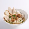 ก๋วยเตี๋ยวลูกชิ้นหมึก (น้ำ/แห้ง)