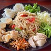ส้มตำถาด ปู+ปลาร้า