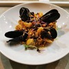 Fregola con Gamberi, Cozze e Arselle Fregola con Gamberi, Cozze e Arselle