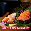 Super Salmon Sashimi set
ชุดที่รวมเซลมอน 3 ขนิดไว้ใน set เดียวกัน 