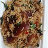 ข้าวผัดคลุก​กระ​เพรา​ขา​หมู​