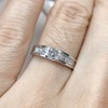 แหวนทองคำขาว 18K ฝังเพชรประกายสวย ราคาพิเศษ
 โทร./ไลน์ 0838884471