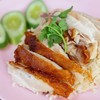 ข้าวมันไก่ต้ม+ไก่ทอด ธรรมดา ข้าวมันไก่ต้ม+ไก่ทอด ธรรมดา