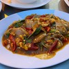 ผัดหอยลายน้ำพริกเผา