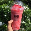 สตอเบอร์รี่ smoothie สตอเบอร์รี่ smoothie