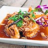 กุ้งทอดซอสมะขาม กุ้งทอดซอสมะขาม