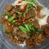 กะเพราหมูกรอบ