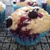 Low Fat Blueberry Muffins  | บลูเบอรี่มัฟฟิน   ❌เนย 