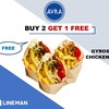 Promotion buy 2 get 1 free: Gyros Chicken Promotion buy 2 get 1 free: Gyros Chicken