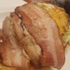 Bacon cheese burger : เบคอน หอม เค็มกำลังดี เข้นกันได้ดีเลยจ๊ะ