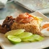 ข้าวผัดน้ำพริกลงเรือหมูหวาน##1 ข้าวผัดน้ำพริกลงเรือหมูหวาน##1