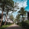 ทางเดินบริเวณในที่พัก