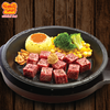 Diced Cut Steak - Mashed Potato 150 g. Diced Cut Steak - Mashed Potato 150 g.