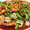 ข้าวผัดพริกแกงทะเล ข้าวผัดพริกแกงทะเล
