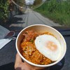kimchi fried rice. (pork/chicken/beef)