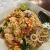 ข้าวผัดทะเล กุ้งเด้ง ปลาหมึกกุบๆ