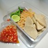 ยำบะหมี่​กึ่ง​-หมูยอ 