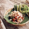 ตำกุ้งสด