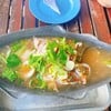 หมึกไข่นึ่งมะนาว