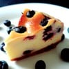 Blueberry Cheesecake บลูเบอรี่ชีสเค้ก (แบบอบ)