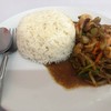 ข้าวผัดพริกรวมราดข้าว