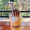 Thai tea frape flote