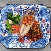 กุ้งเผาสูตรบ้านคุณพระ หากเบื่อน้ำจิ้มทะเลเปลี่ยนเป็นพริกกระเทียมผัดมันกุ้งได้ :)