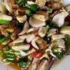 ยำหมูกรอบ&หมูยอ 🐷 น้ำปลาร้า 